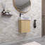 Meuble-lavabo simple 16 po avec plateau en résine Jaiona-65472987