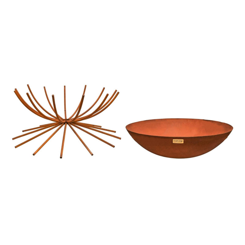  Steel Wood Burning Fire Pit