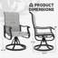 Fauteuil de salle à manger pivotant Ashalyn-1647804628