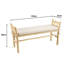 Cafferkey Solid Wood Bench