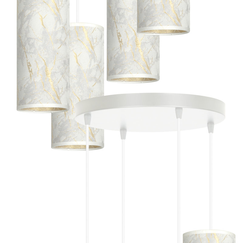 Sutter 4 - Light Cluster Pendant, White