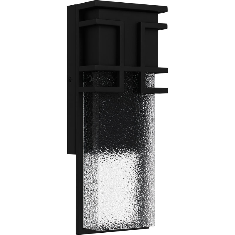 Lanterne murale d'extérieur Bithia, H 16 po x l 6 po x P 4 po