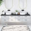 Bois massif traité avec meuble-lavabo vidaXL-645845606