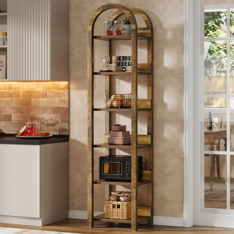 Bibliothèque étroite à 6 niveaux, Brown