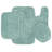 Mccluney Traditional Nylon 4 Piece Bath Rug Set with Non-Slip Backing-1817607702