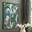 Jungle Wave I, reproduction encadrée - bois massif-1019437569-1019437570