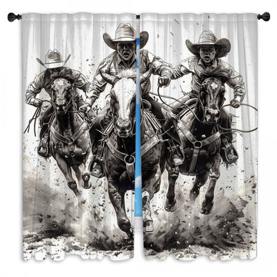 Rideaux de fenêtre Cowboys