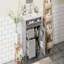 Meuble-lavabo 36 po avec lavabo supérieur, meuble-lavabo moderne avec 2 tiroirs et tiroir escamotable, meuble-lavabo simple-119233128