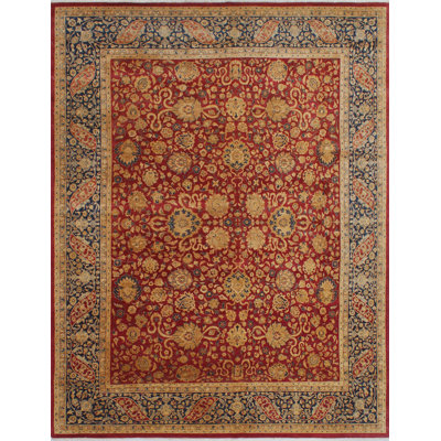 Clearman One-of-a-Kind 8' X 9'11" 2010s Wool Area Rug in