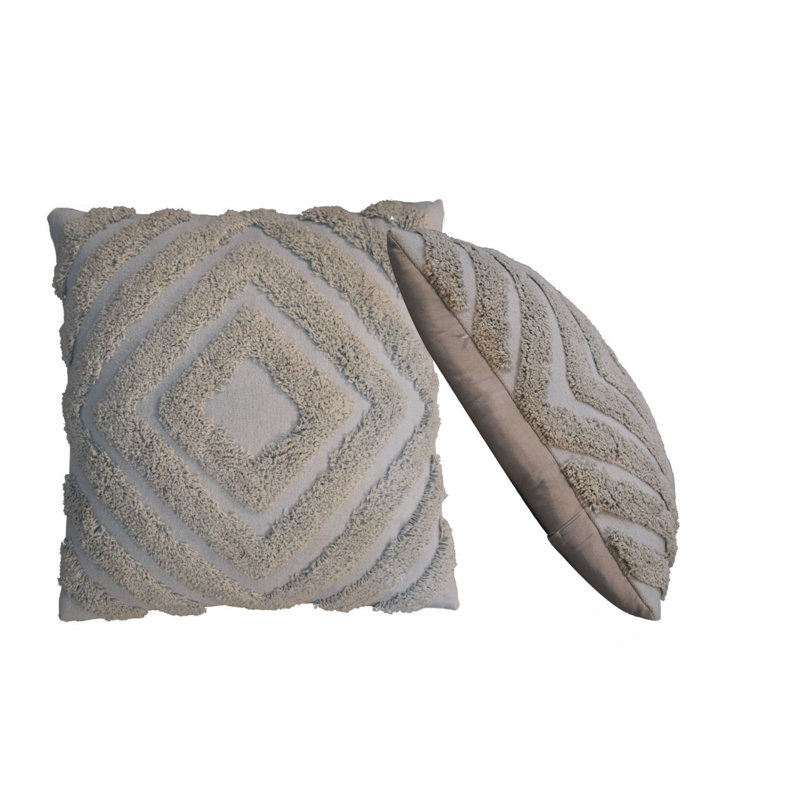 Green Square Cushion, Sea Green