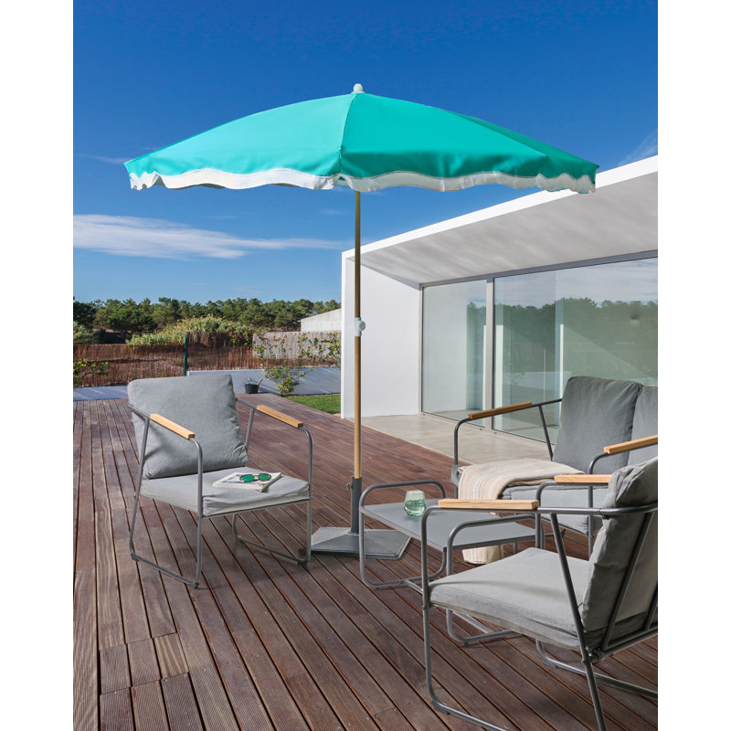 232cm Market Parasol, Blue