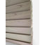 Jardinière rectangulaire en aluminium durable avec finition brun cendré et profondeur réglable pour un jardinage polyvalent