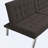 Wood Frame Stainless Leg Futon Sofa bed Convertible Futon Foldable Sofa-111271005