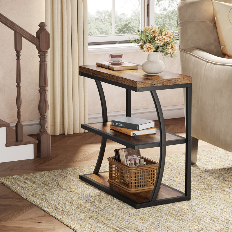 Pedestal End Table