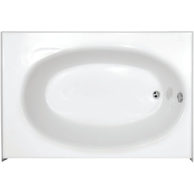 Kona 60" x 36" Alcove Soaking Bathtub