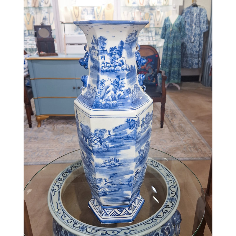 Hex Handmade Porcelain Table Vase