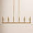 Gilmour 42" W 12-Light Kitchen Island Linear Pendant-858922474