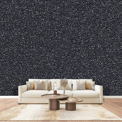 Peel and Stick Wallpaper Wall Mural Monochrome seamless cosmic space stars night starry sky Abstract dots Wall Art Self Adhesive and Removable
