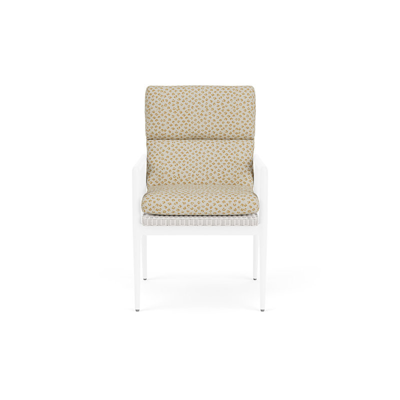 Cascade Outdoor Dining Armchair, Bebot Sisal, White