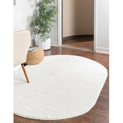 Tapis blanc éclatant Sarenna