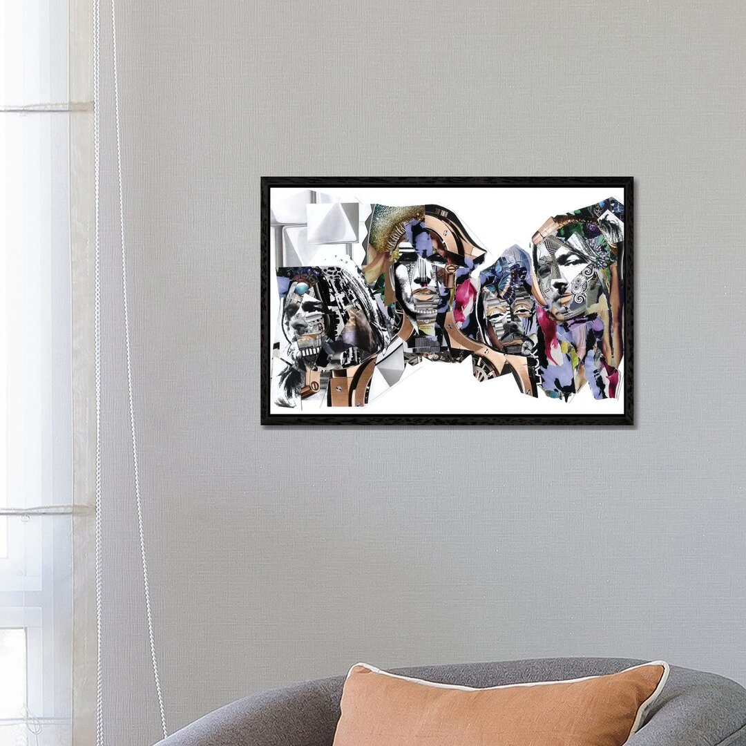 Glil - Graphic Art Print auf Leinwand