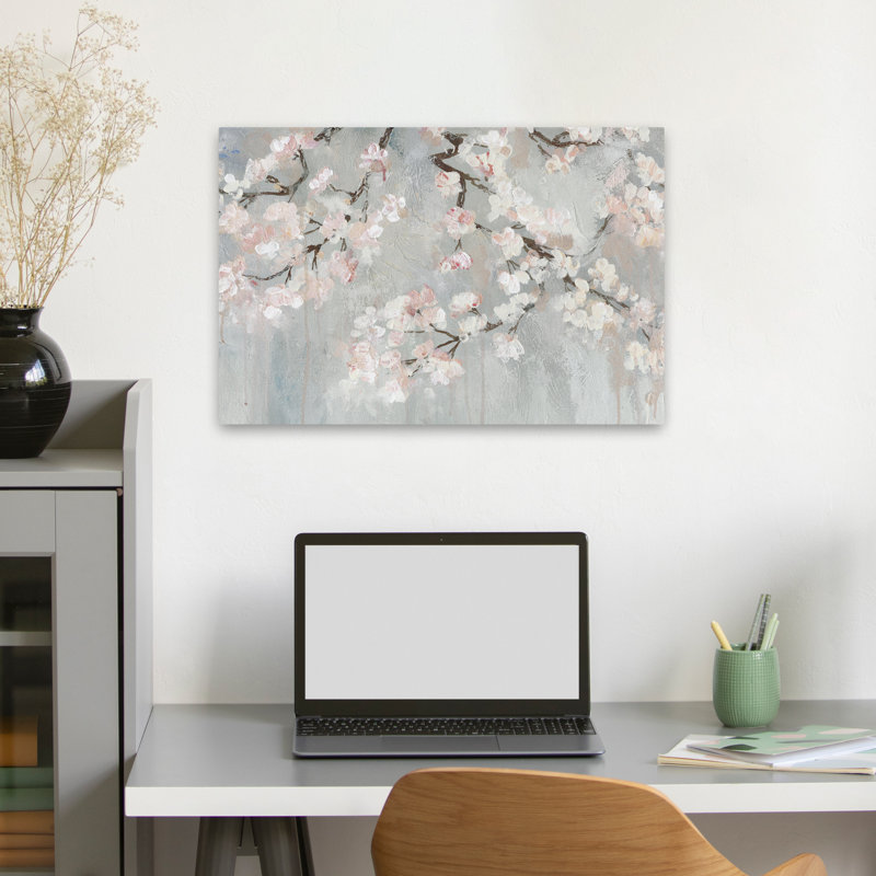 Plantes, fleurs, abstrait, art mural Miss Saori, H 16 po x l 24 po