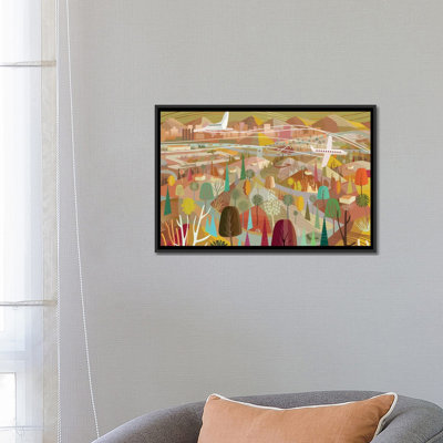 «Los Angeles to Riverside», impression sur toile