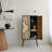 Mahisha 50” Tall Accent Cabinet With Reclaimed Wood Doors