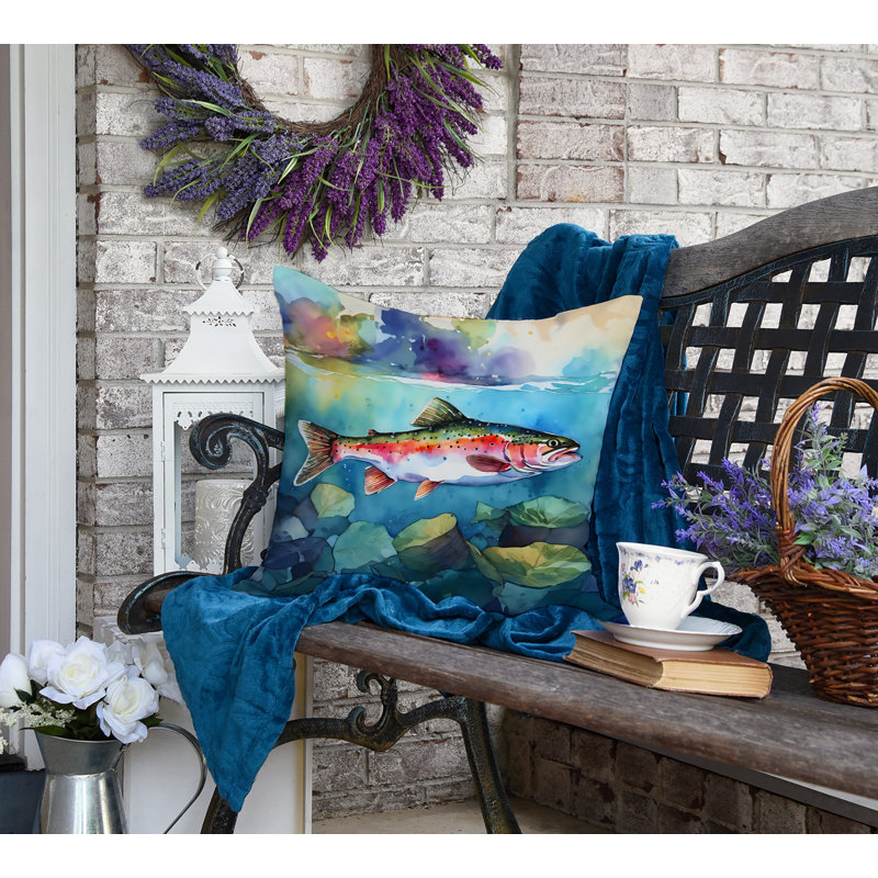 Coussin décoratif intérieur / extérieur Nautical, H 18 po x l 18 po