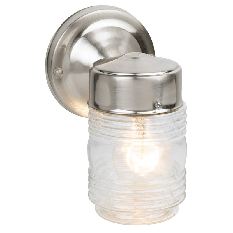 Galen Wall Light, Satin Nickel
