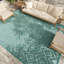 Tapis d'intérieur / extérieur en laine touffeté à la main Quelson-259990946