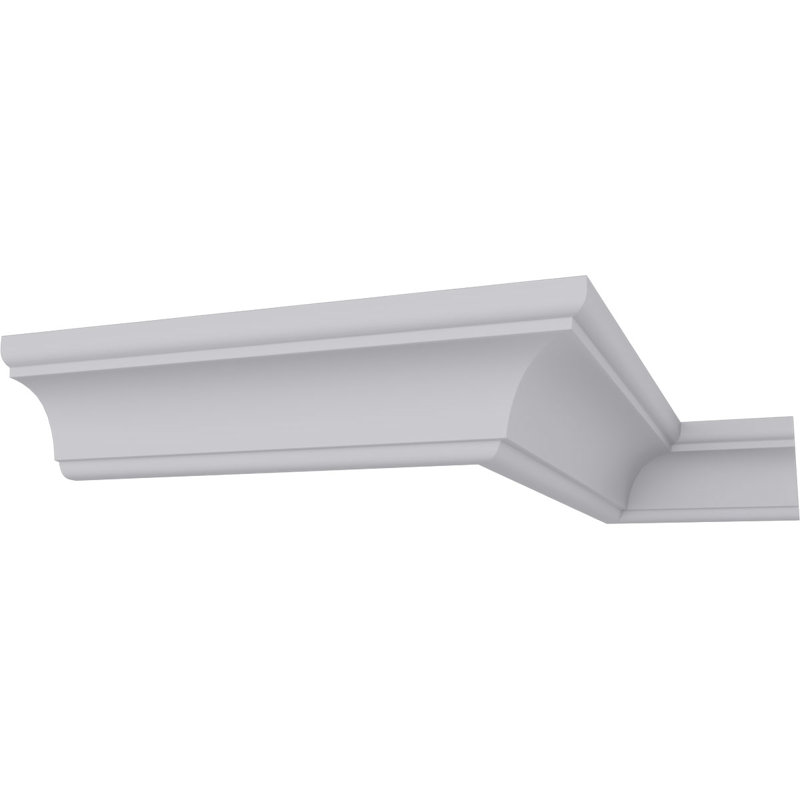 1 1/2"H x 1 1/2"P x 2 1/8"F x 94 1/2"L Edinburgh Crown Moulding