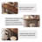 31.5"Luxury-Style Extendable Solid Wood Vanity Desk
