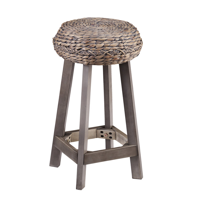 Kimbolton Counter Stool with Solid Wood Frame, Counter Stool (24" Seat Height)