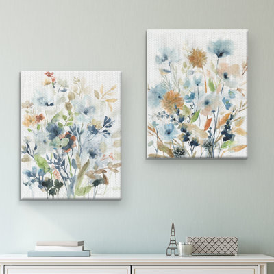 «Holland Spring Mix I and II», ensemble de 2 reproductions sur toiles tendues