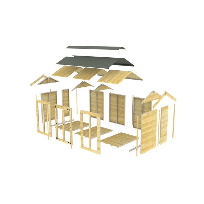 Apex Summer House (Full Height Window), 7ft x 8ft