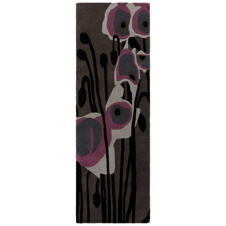 Candelo Hand Tufted Wool Floral Rug