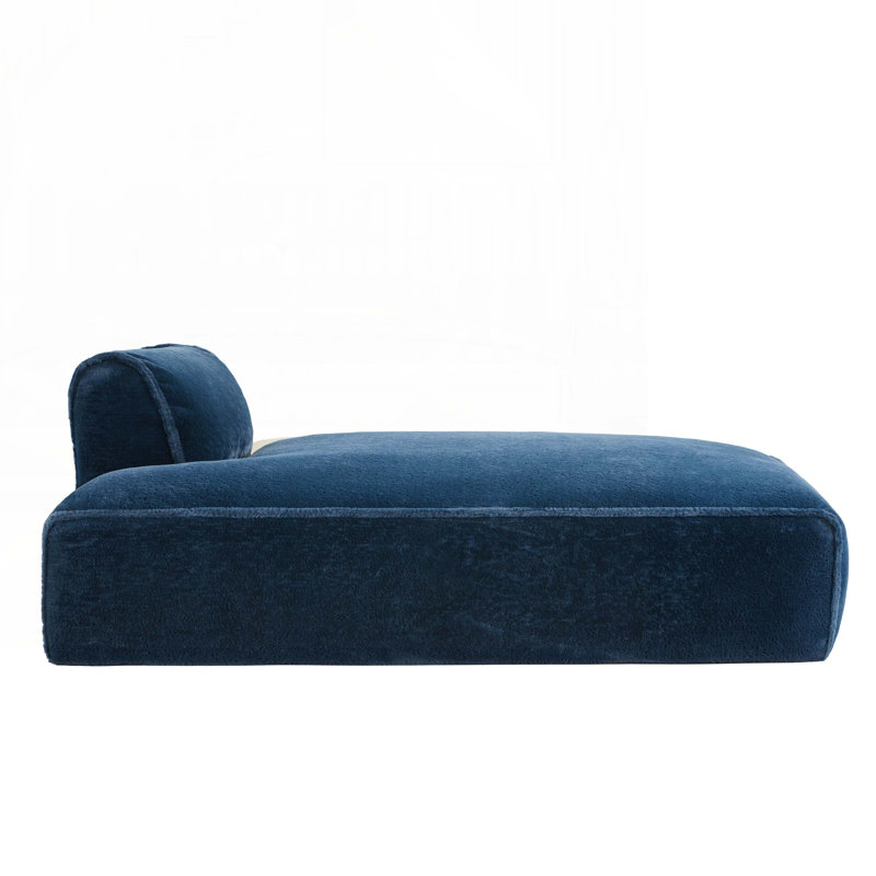 72"Oversized Modular Sofa,No Assembly Required, Dark Blue