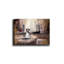 Superbe peinture sur toile décorative de 27,6 po x 39,4 po | 100% toile avec cadre 100% bois (épaisseur: 1,2 po) | Art mural parfait pour le salon, la chambre à coucher ou le bureau, design élégant et accrocheur-822979921