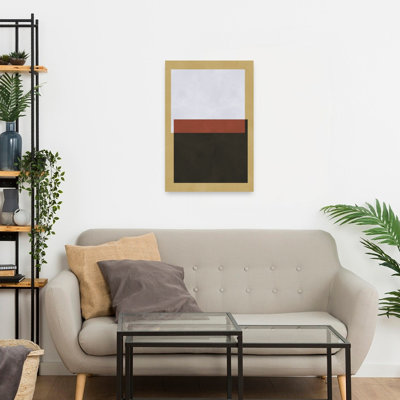 Formal Contrast 10 Abstract Colorful Contemporary Wall Art Print