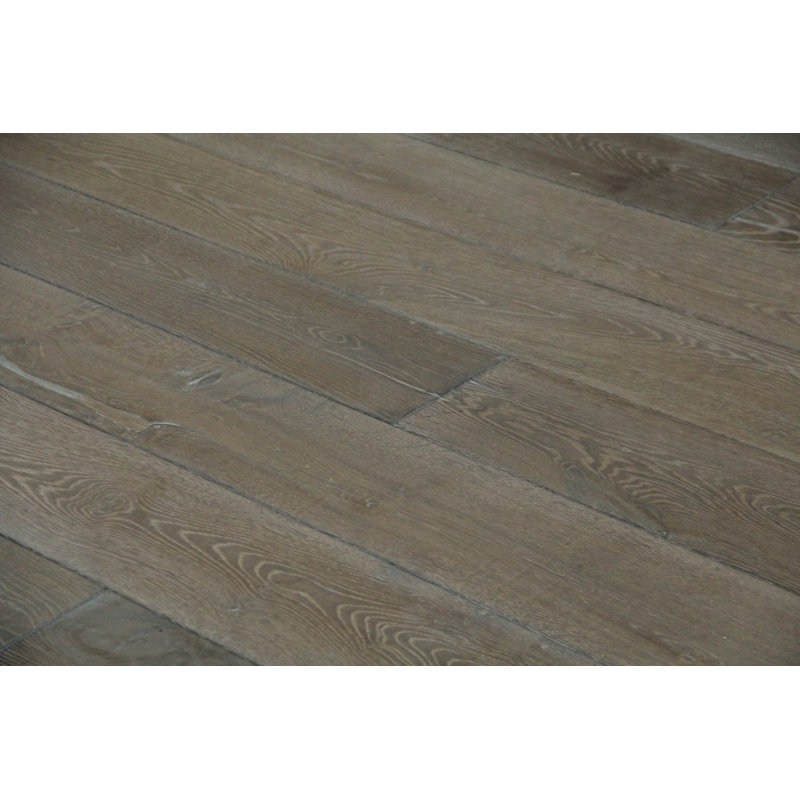 Oak 19cm W Hardwood Flooring, Grey Wood