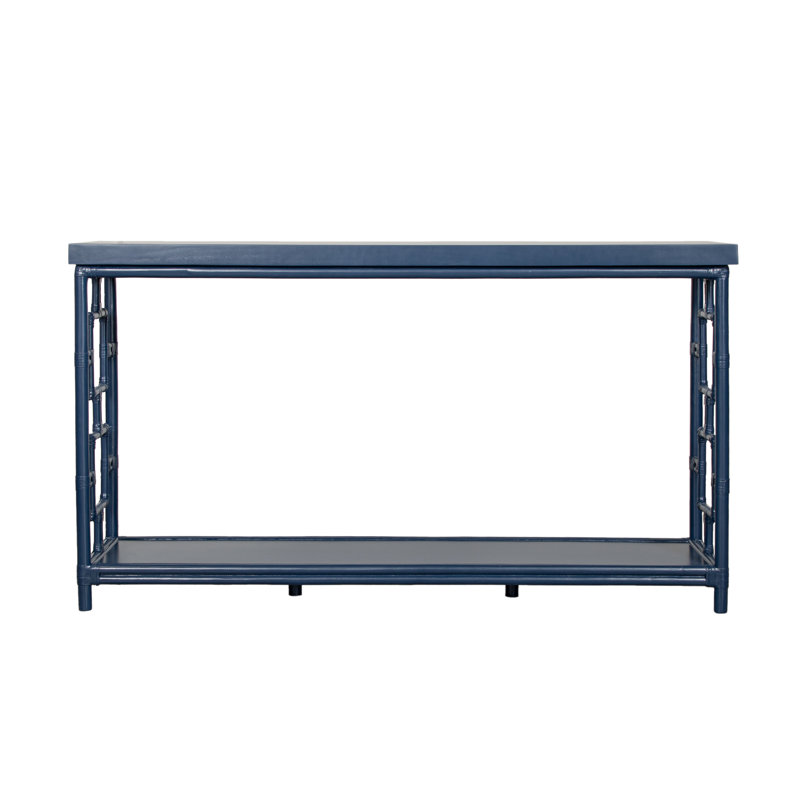 Sobe 60'' W Console Table, Navy