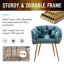Chaise d'appoint moderne en velours Modern-356424049