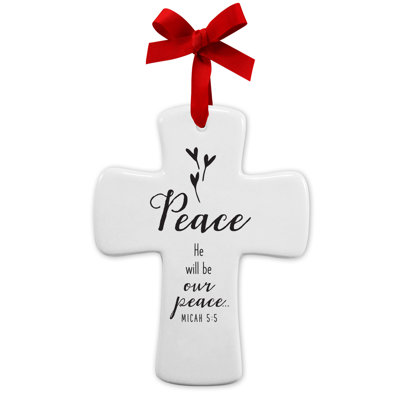 4.5'' Ceramic Hanging Figurine Ornament