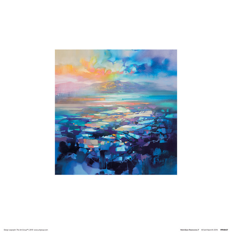 Hebridean Resonance 2 by Scott Naismith - No Frame Painting, 30 cm H x 30 cm W x 0.01 cm D