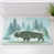 Dark Green Medium Gray