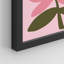 Cygne rose, flamant rose, botanique, fleur, rose, Monstera, formes abstraites encadrées sur papier, impression de 8 pièces-92573547-92573548