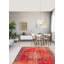 Tapis unique en laine noué à la main de style années 1990 de 6 pi 2 po x 9 pi 5 po Mooli