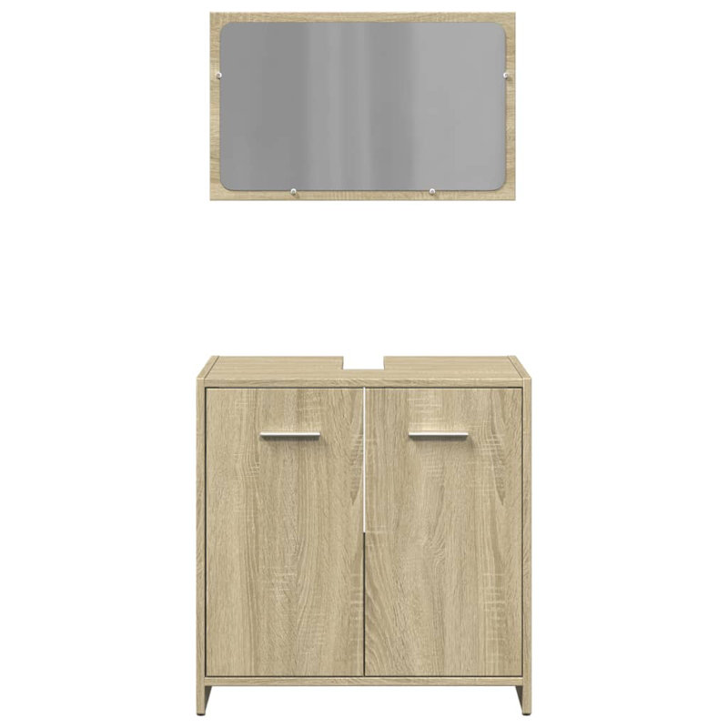 Bathroom Cabinet, Sonoma Oak