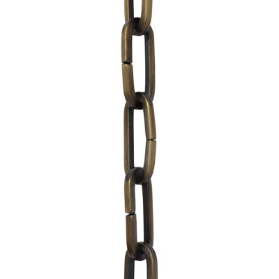 Flat Standard Decorative Fixture Chain or Chain Break